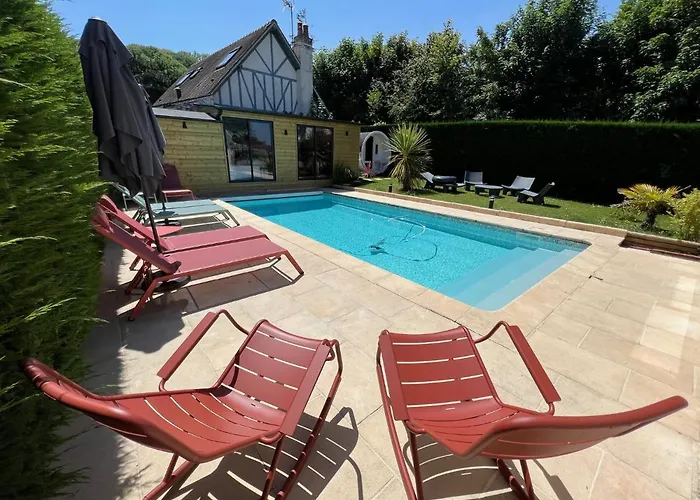 Villa L'hermitage Piscine Sauna Fitness Deauville *
